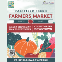 May Thru September 2025 Fairfield Farmers Market