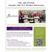 10-15-2025 - CHAMBER 101 - New Member Orientation and Refresher