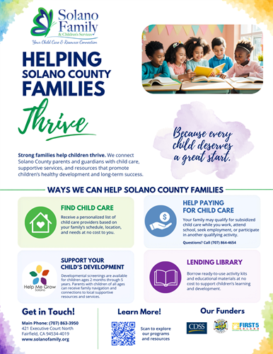 SFCS Parent Services Flyer