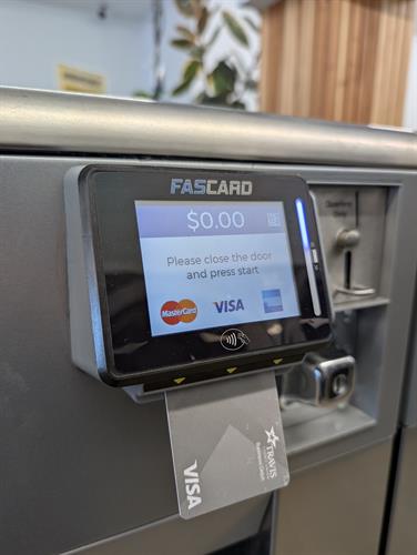 Our machines accept multiple pay option Our machines accept multiple pay option