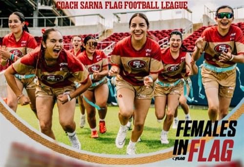 Females in Flag Football Females in Flag Football