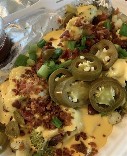 Broccoli & Cheese Loaded Potato!