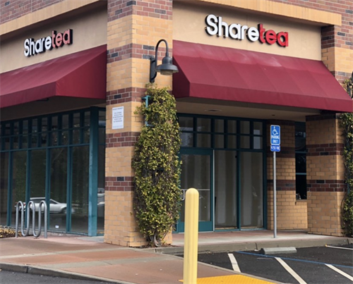 Outside Sharetea Fairfield