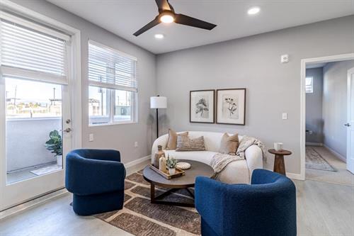 Living room up close