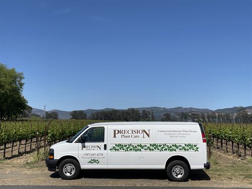 Precision Plant Care Company Van Precision Plant Care Company Van