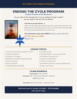 Ending The Cycle (14-Week Program to End Recidivism)