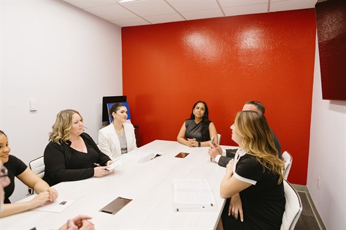 The Nieves Law Firm Criminal Defense Attorneys team meeting 