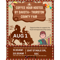 Coffee Hour hosted by Dakota - Thurston County Fair