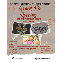 Ribbon Cutting and Grand Re-opening of Gospel Mission Thrift Store