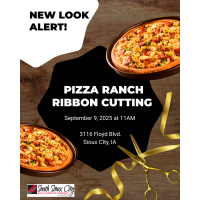 Ribbon Cutting - Pizza Ranch Remodel