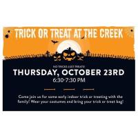 Trick or Treat at the Creek