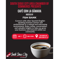 Café con la Cámara hosted by F&M Bank