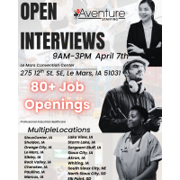 Aventure Staffing hosting Open Interviews