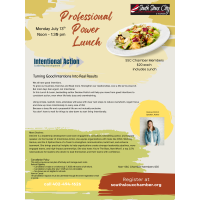 Professional Power Lunch- Turning Good Intentions into Real Results