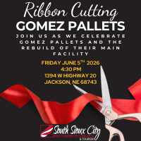 Ribbon Cutting - Gomez Pallets