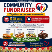 Community Fundraiser - F.L.A.P. (First Lutheran Assistant Program)
