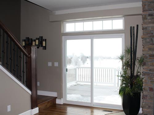 Patio Door with Transom 