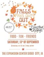 Falls Out Paws Out - Pawzitive Change Fundraiser