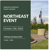 Nebraska Emerging Talent Awards Nominations