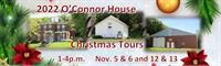 News Release: Volunteers needed! 2022 O'Connor House Christmas Tours