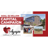 AGAPE COMMUNITY SERVICES TO LAUNCH CAPITAL CAMPAIGN ON JUNE 15