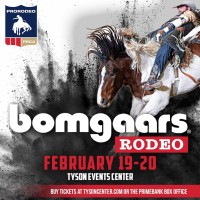 BOMGAARS RODEO BUCKS INTO THE TYSON EVENTS CENTER ON FEBRUARY 19-20
