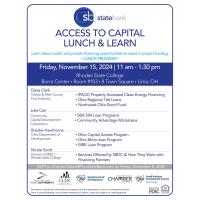 Access to Capital Lunch and Learn 11/15/24