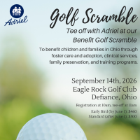 Adriel's Annual Golf Scramble Benefit