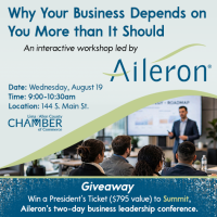 Aileron Workshop - Why Your Business Depends on You more than it Should 8/19/2026