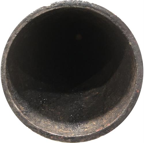 After cast iron pipe that has been descaled 