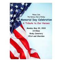 The Rotary Club of Bixby Memorial Day Celebration