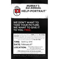 Murray's 3rd Annual Help-Portrait
