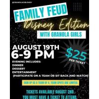 Family Feud - Disney Edition at Granola Girls