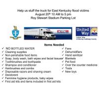Stuff the Truck for East Kentucky Flood Victims