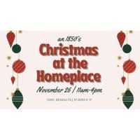 An 1850's Christmas at the Homeplace