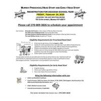 Murray Preschool/Head Start and Early Head Start 2023