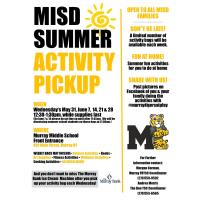 MISD Summer Activity Pickup