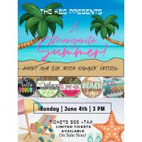 The Keg Presents : A Margarita Summer! Paint & Sip : Door Hanger Edition