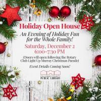 Holiday Open House @ CCPL