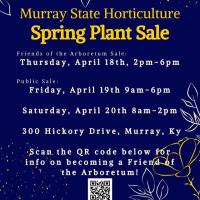 Spring Plant Sale @ The Doran Arboretum @ MSU