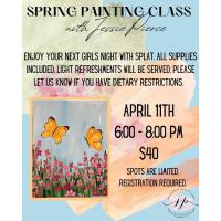 Spring Painting Class @ Splat