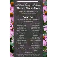 Mother's Day Weekend Native Plant Sale