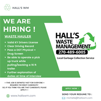 Hall's Waste Management