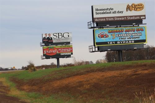 Billboard signs available on Hwy 80
