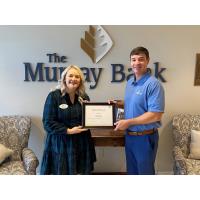 Kristin Bolen Named Employee of the Quarter at The Murray Bank