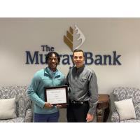 Q Taylor Named Employee of the Quarter at The Murray Bank