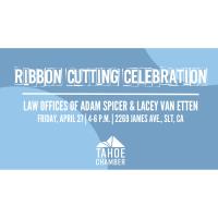 Ribbon Cutting Celebration with the Law Offices of Adam T. Spicer and Lacey Van Etten