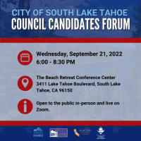 South Lake Tahoe City Council Candidates Forum