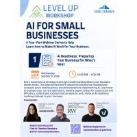 Level Up Webinar: AI Readiness: Preparing Your Business for What's Next