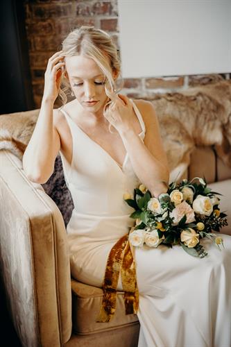 Lavender Blue Floral wedding bouquet Lavender Blue Floral wedding bouquet
